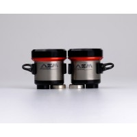 AEM FACTORY - TITANIUM INTEGRATED RESERVOIR FLUID TANKS FOR BREMBO RCS MASTER CYLINDERS AEM FACTORY - TITANIUM INTEGRATED RESERVOIR FLUID TANKS FOR BREMBO RCS MASTER CYLINDERS